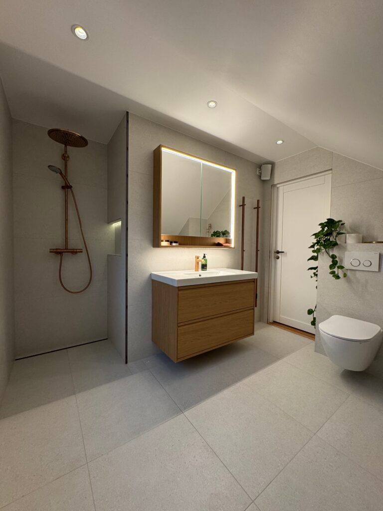 Totalrenovering av bad Kolbotn